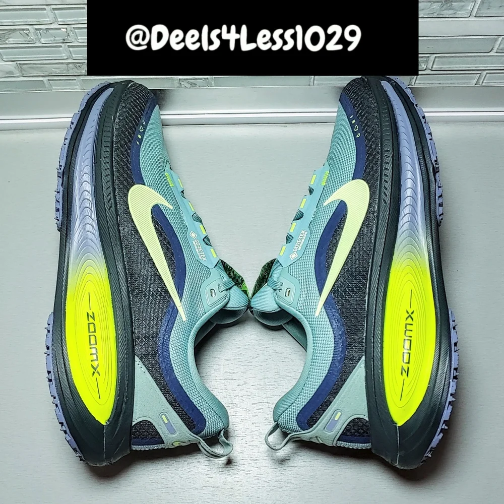 Nike Air Zoom Vomero 18 Gore-Tex Reflective Womens Size 8.5/Mens 7 Green Volt